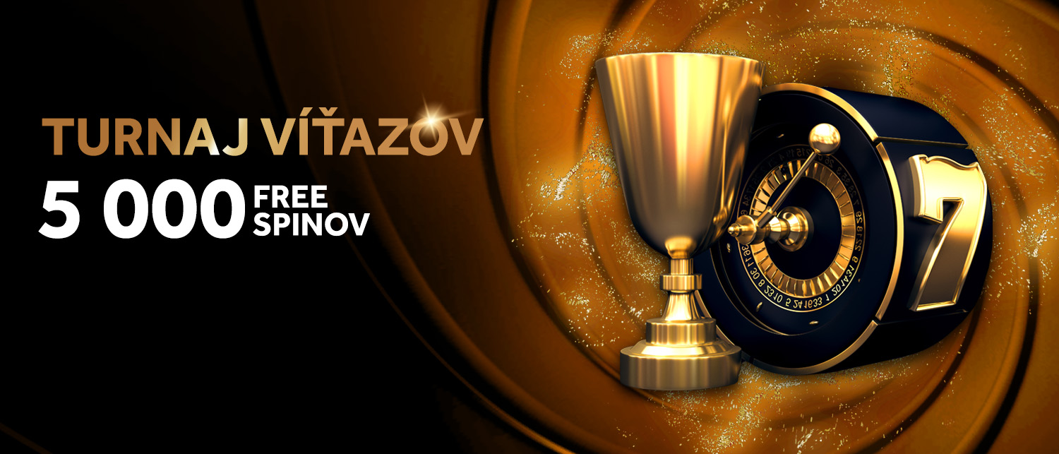 Turnaj víťazov o 5 000 free spinov 