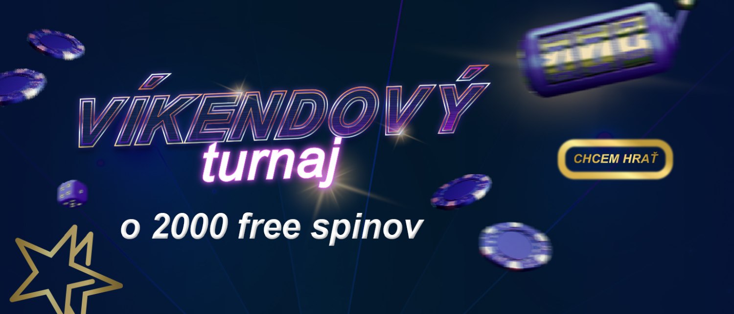 Víkendový turnaj o 2 000 free spinov