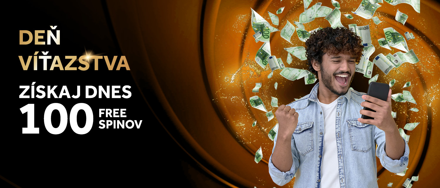 Deň víťazstva so 100 free spinmi