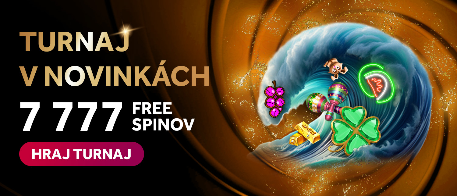 Turnaj v novinkách o 7777 free spinov