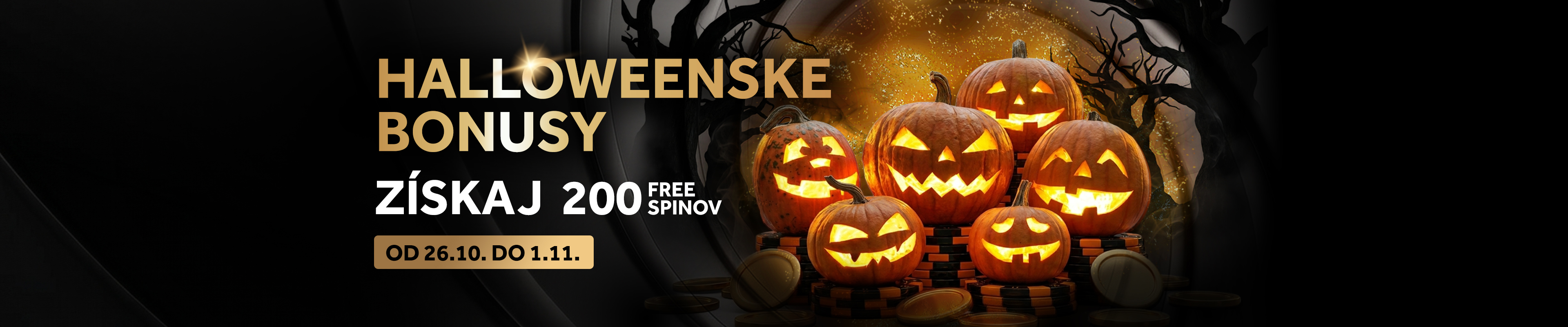 Halloweenske bonusy