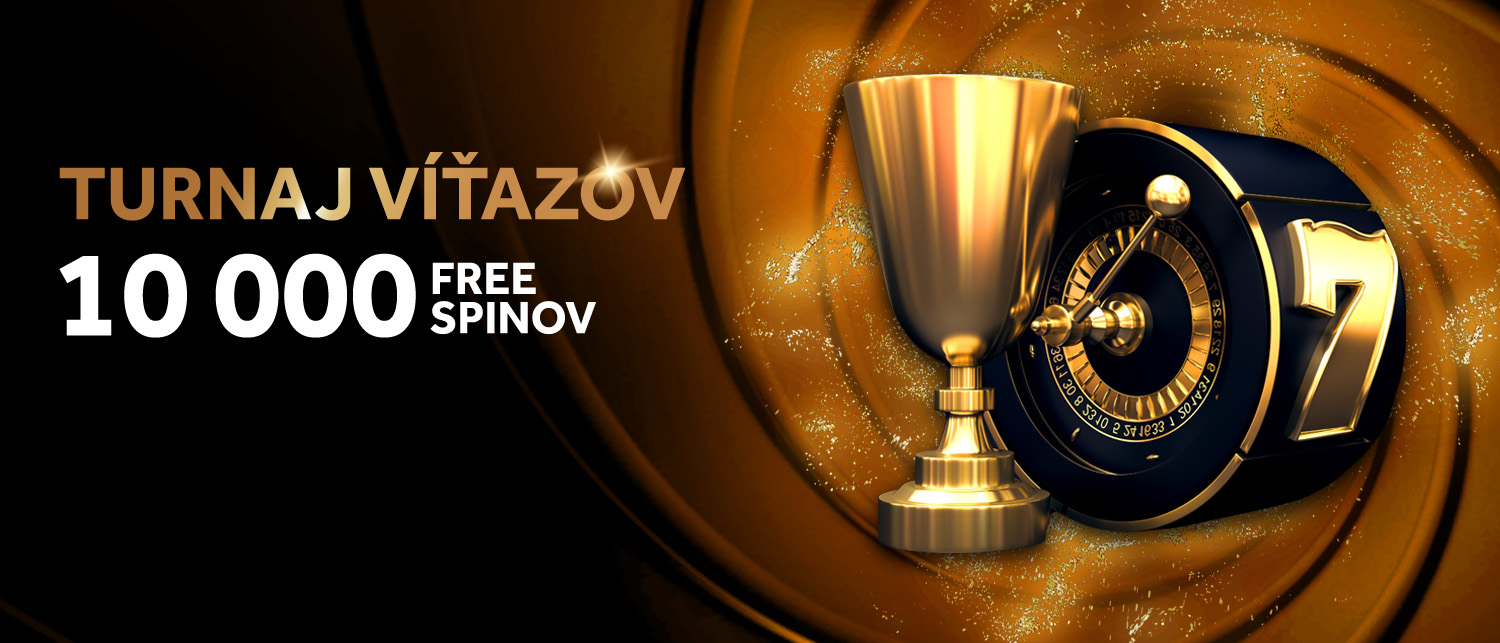 Turnaj víťazov o 10 000 free spinov 