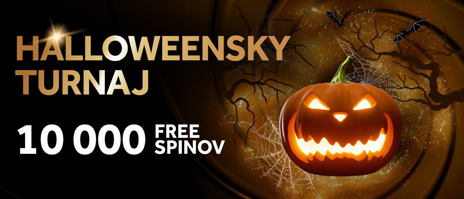 Halloweensky turnaj o 10 000 free spinov