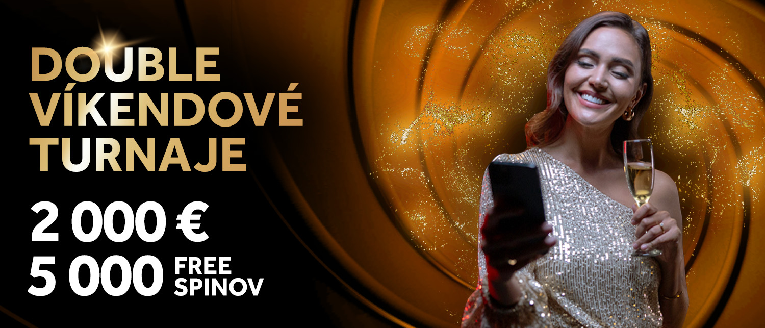 Víkendové turnaje o 2 000 € a 5 000 free spinov 