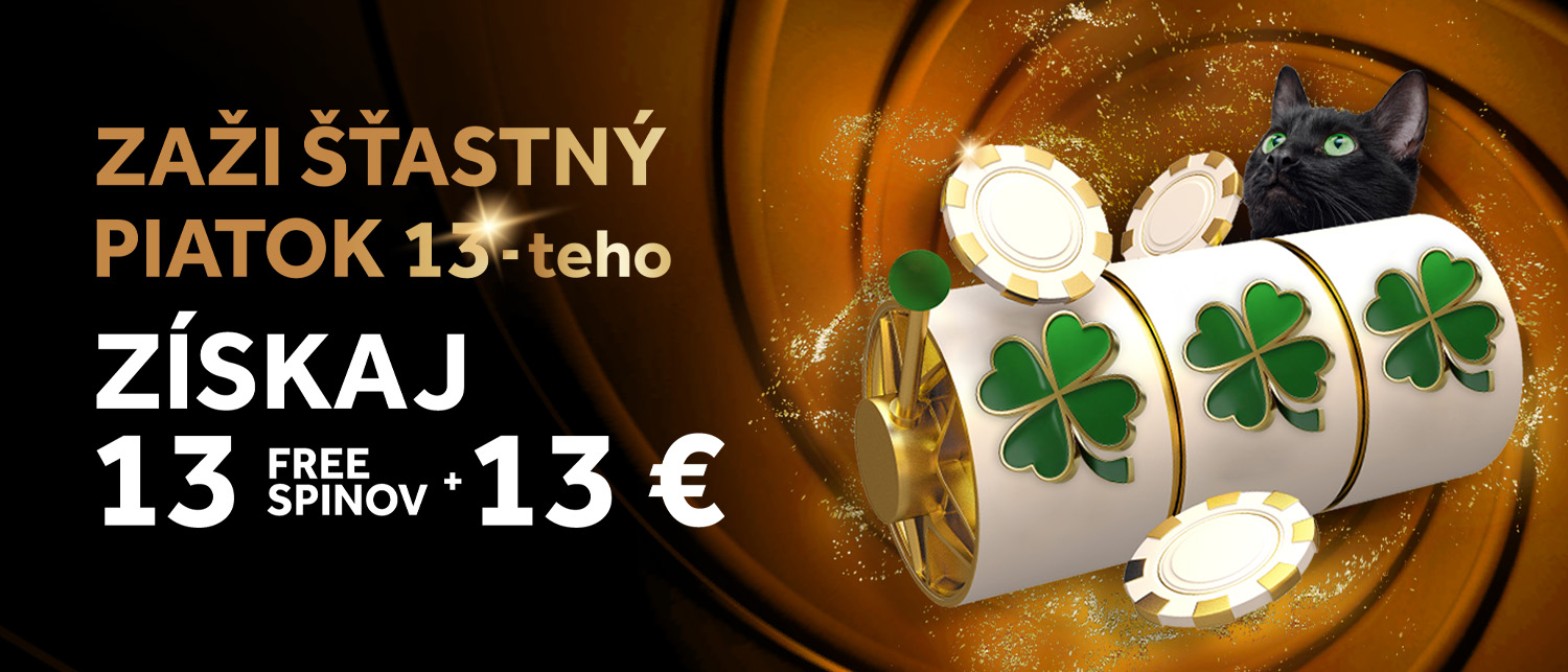 Bonusy na Piatok trinásteho