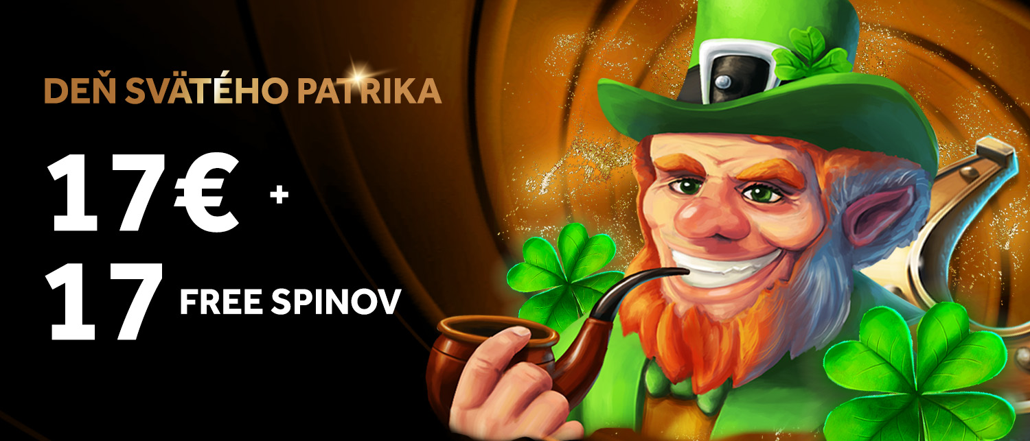 Bonusy na deň svätého Patrika