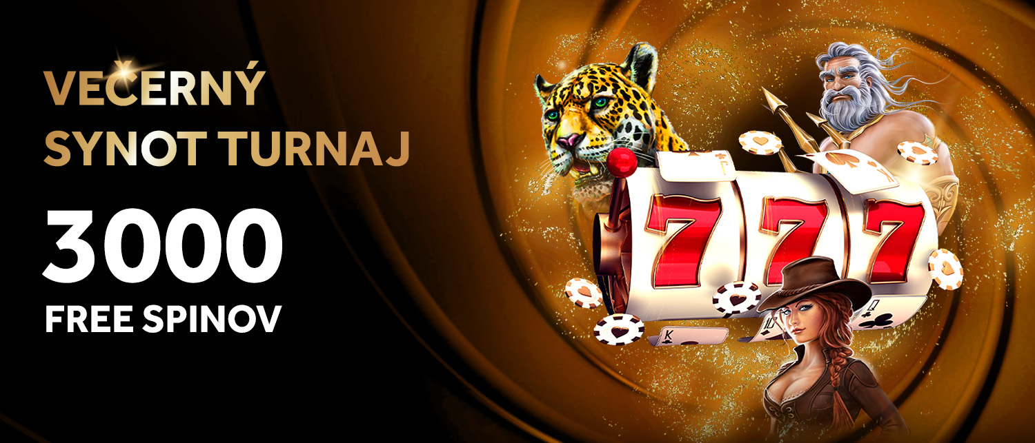 Synot turnaj o 3 000 free spinov