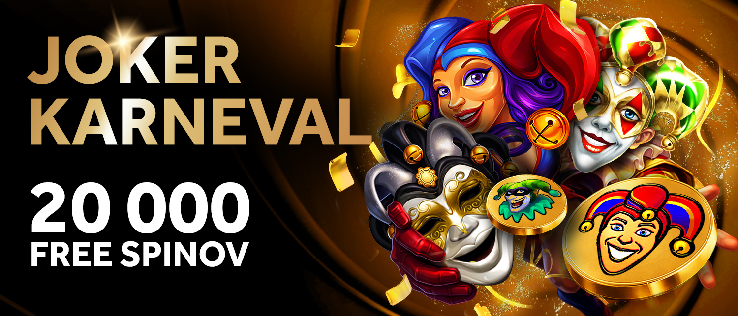 Joker Karneval o 20 000 FS