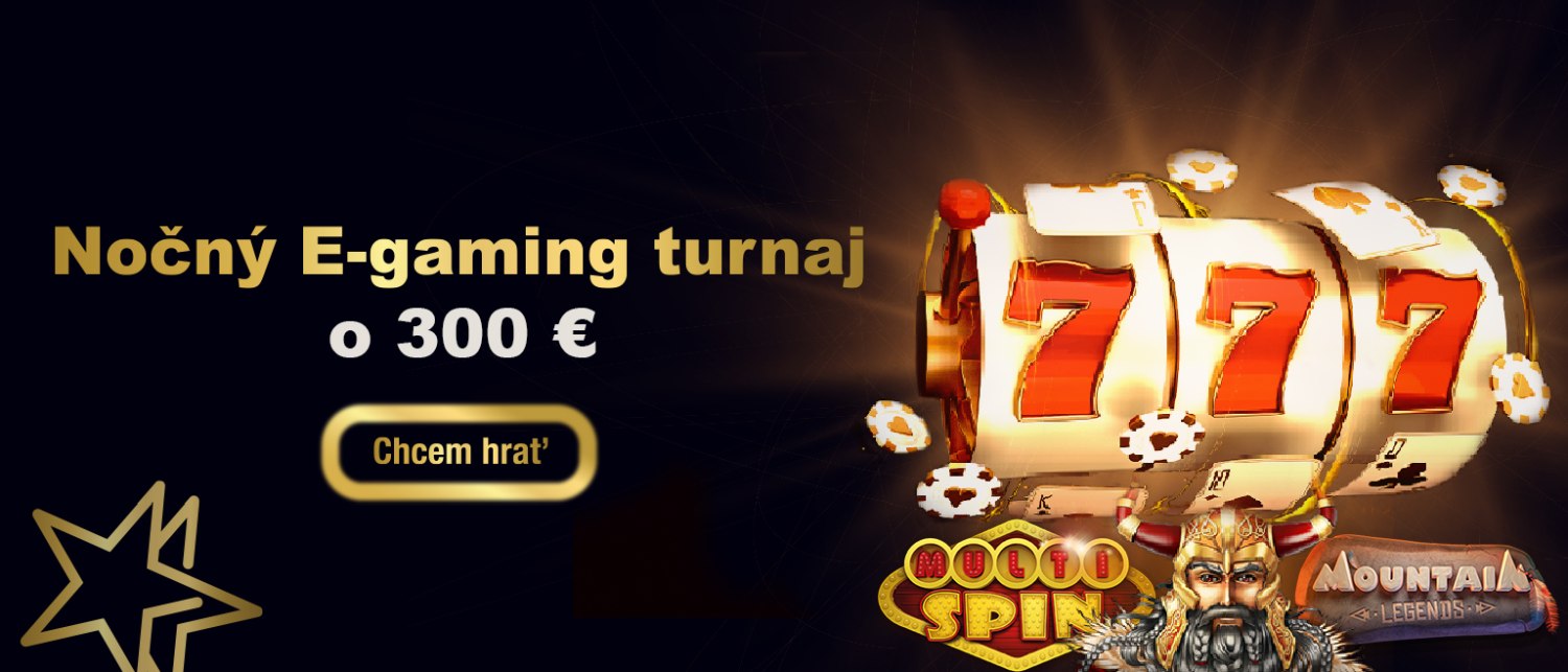 Nočný E-gaming turnaj o 300 €