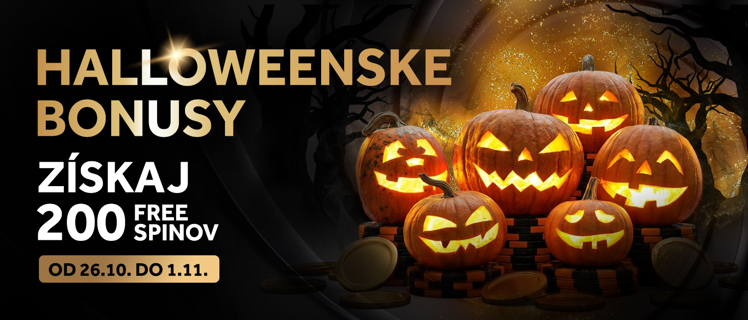 Halloweenske bonusy