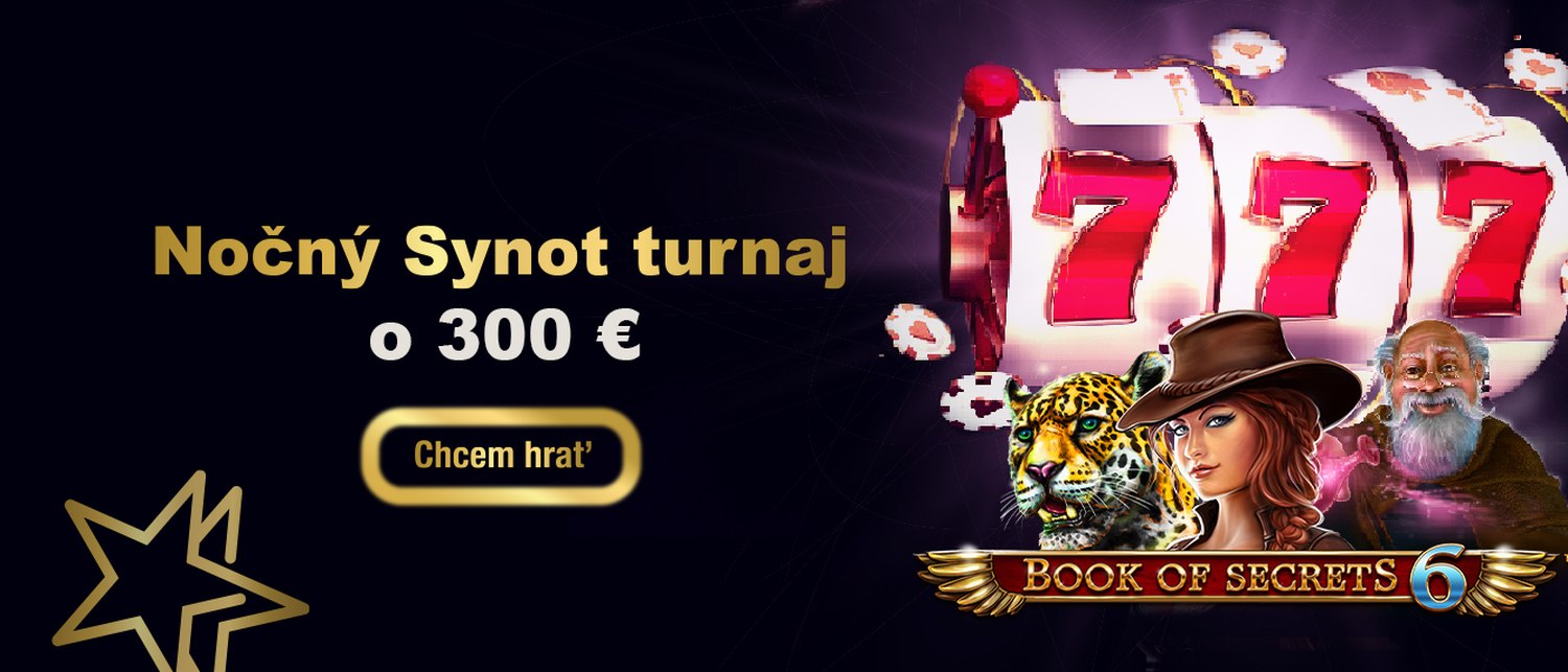 Nočný Synot turnaj o 300 €